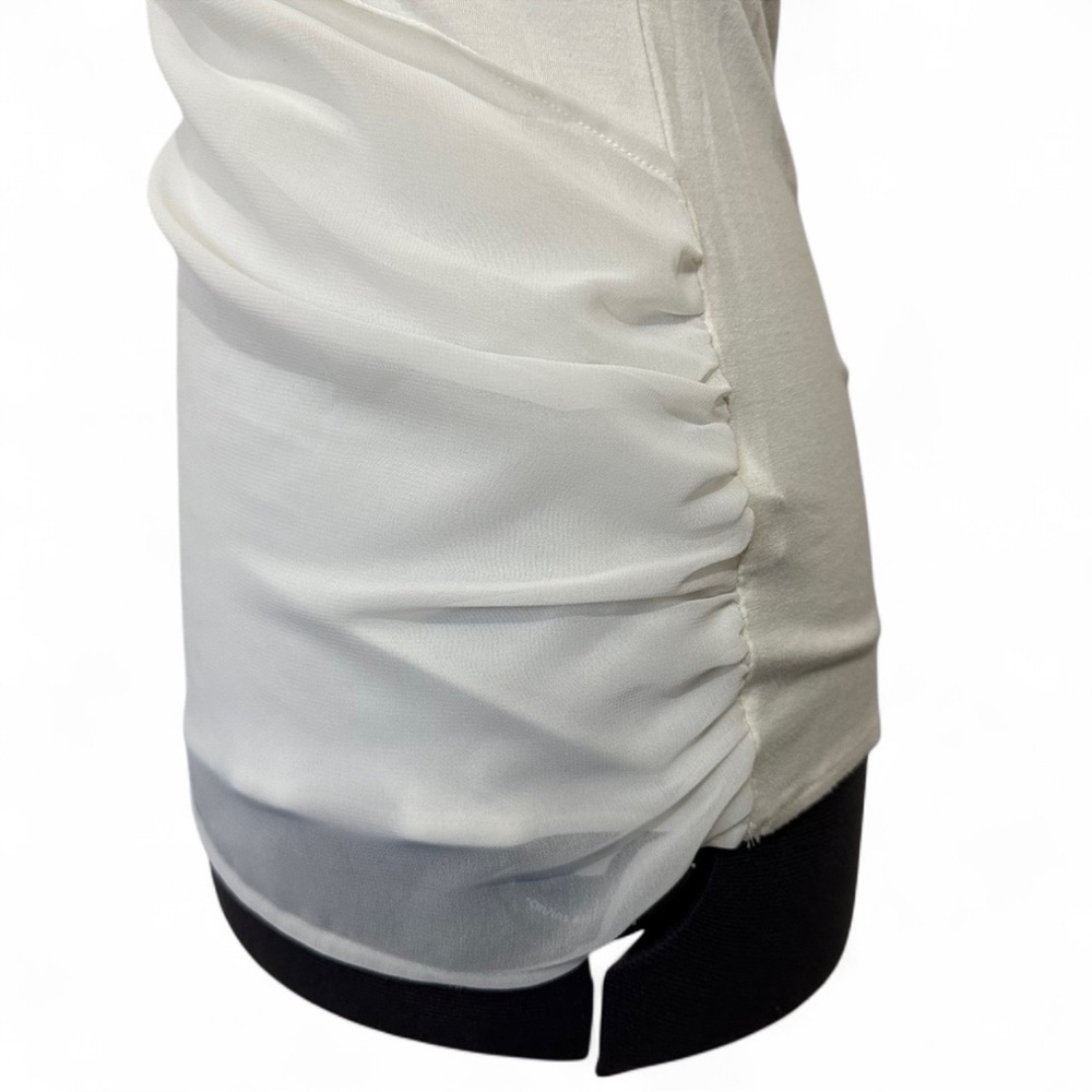 Boston Proper Cream Off White Wrap Tank Top - Picture 3 of 6